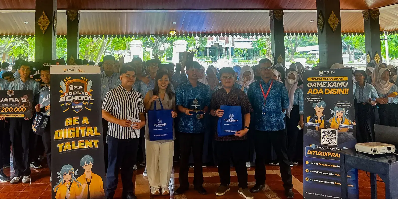 DITUSI Goes to School: Membawa Semangat Gaming ke Dunia Pendidikan